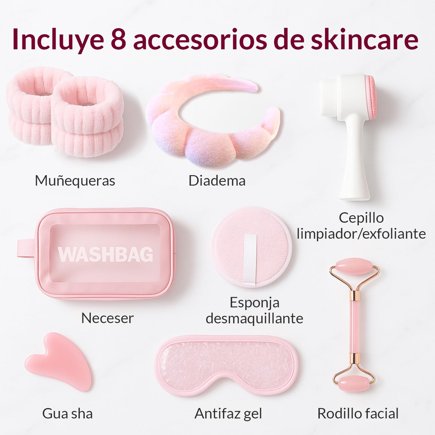 Skincare kit-Skincare coreano-Antifaz Gel Frio-Neceser mujer-Regalos mujer