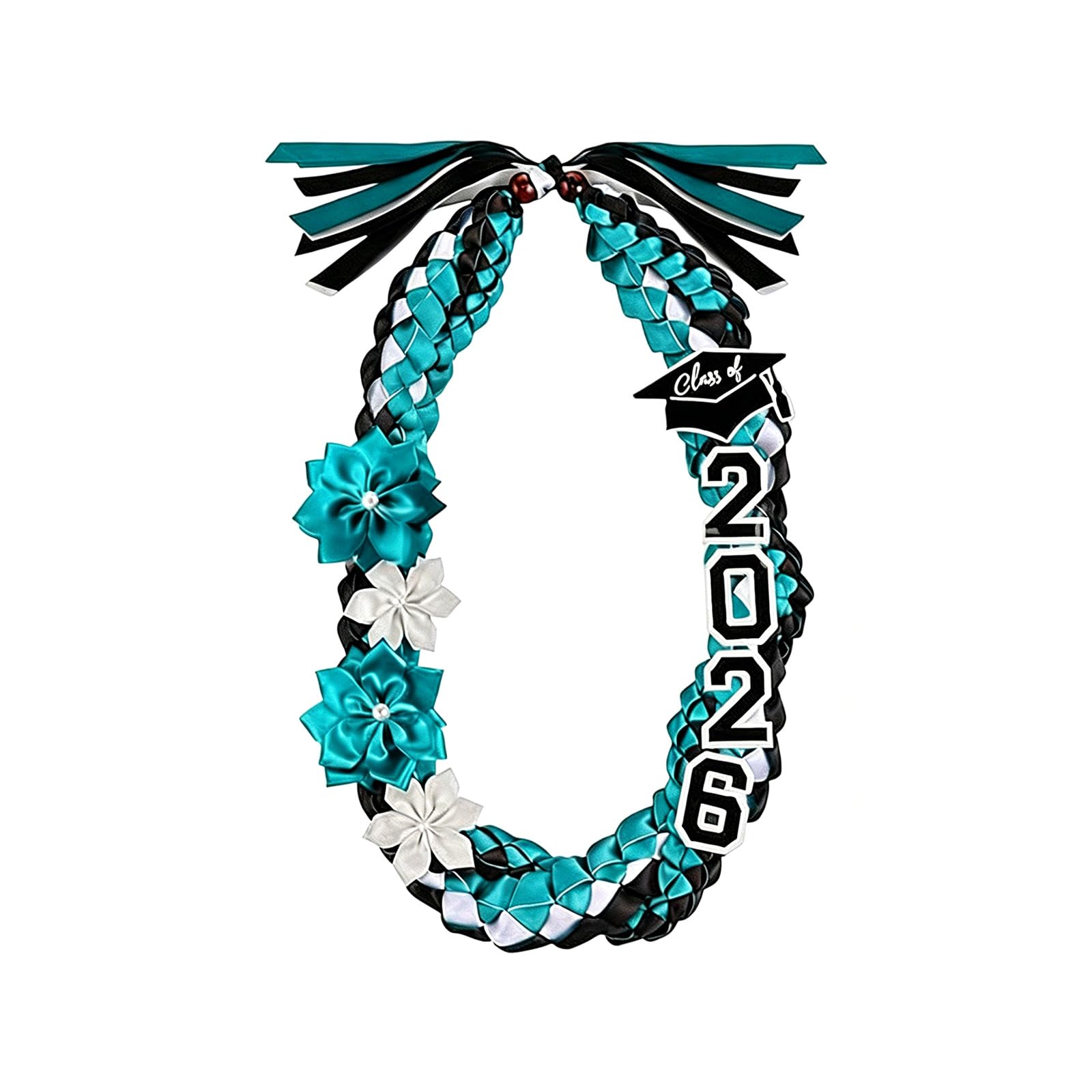 Academic Regalia Tassels Cord for 2026 Graduates Valedictorian Colors Double Streamers Design Adjustable Bachelor Graduation Sash
