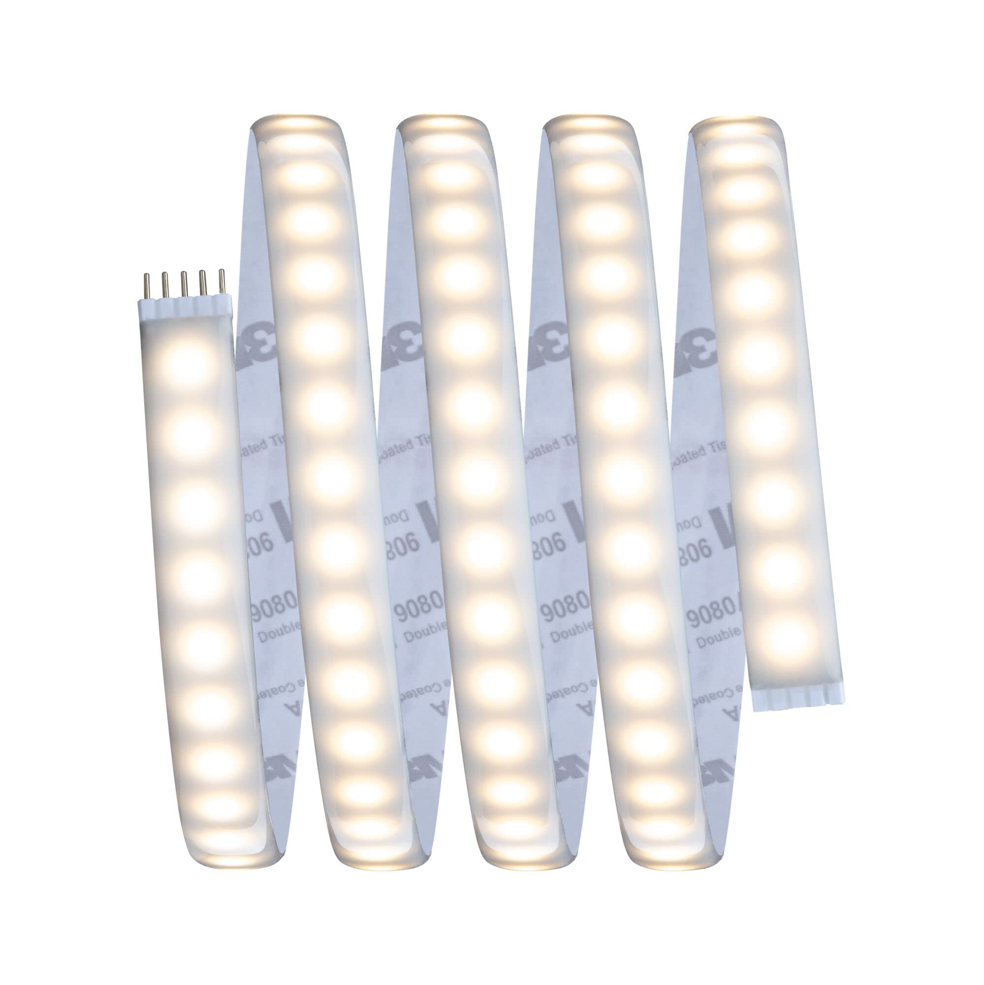 Paulmann 70531 MaxLED 1000 LED Strip Tunable White Basisset IP44 17W 1020lm/m dimmbar 1,5m Silber Kunststoff 108LEDs/m