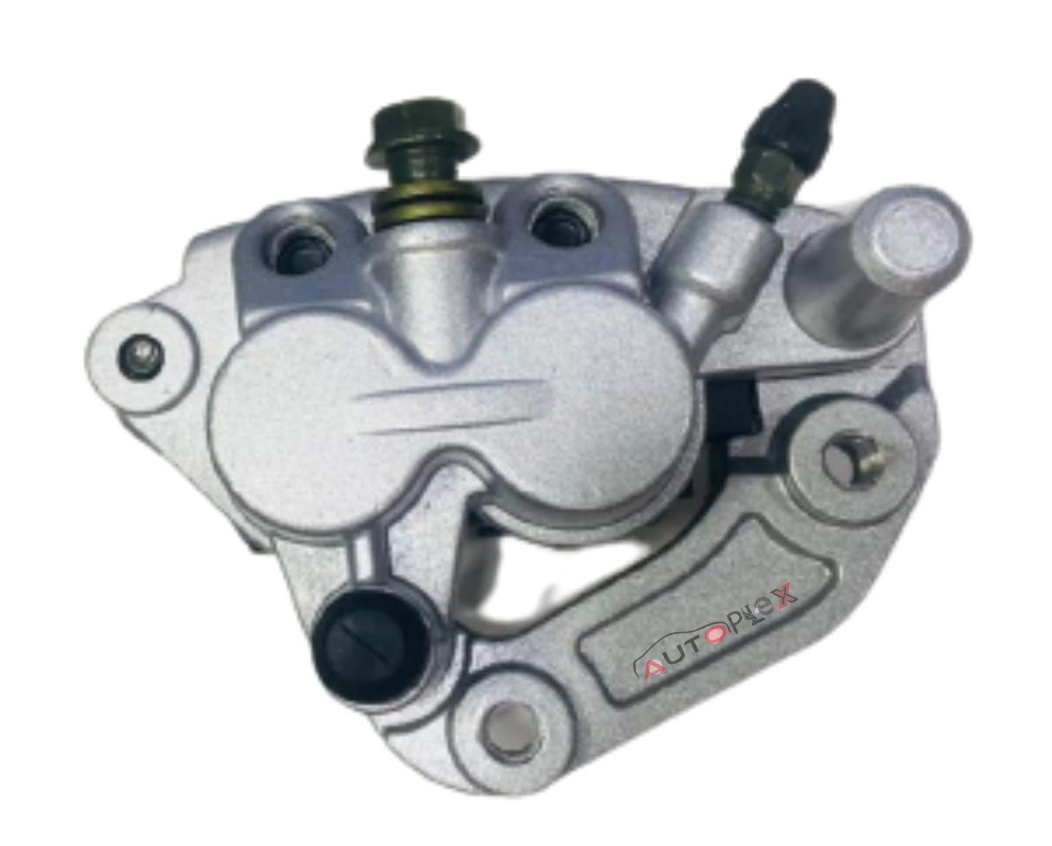AUTOPLEX Front Disc Brake Caliper Assembly Compatible For Pulsar ETS Front Silver (Caliper Pulsar ETS Front Silver)