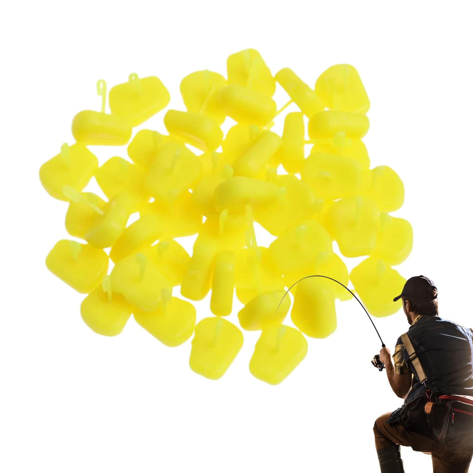 Karpfen Haar-Rig Angel Terminal Tackle Zubehör Köderstopper | Barben-Mais-Boilies-Stopper Karpfen Angelgerät Und Zubehör Für Süßwasser Salzwasser Angeln Auf Forelle Dorsch Und Barsch