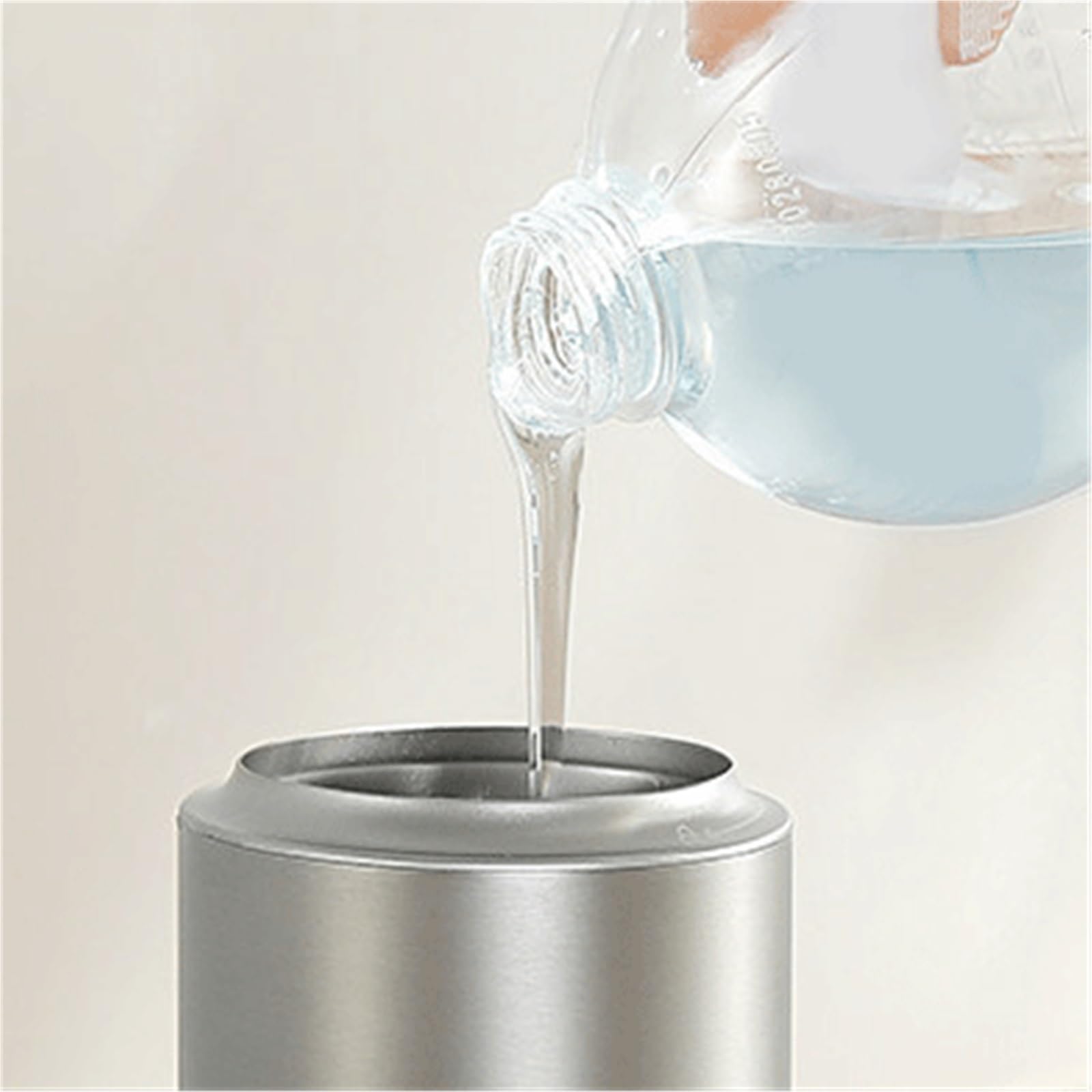 Dispensador de Jabón Dispensador de jabón Acero Inoxidable sin Contacto: fácil Limpiar, Disponible Tanto en Modelos encimera como Pared Dosificador de líquido