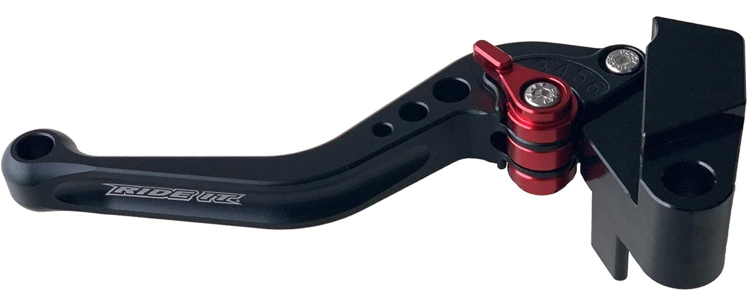 Short Brake and Clutch Levers for Ninja 650R ER6N ER6F 06-08(not for 09-16 Model),Compatible with VERSYS 650cc 06-08,ZX-6 90-99,W800/SE 12-14,ZZR600 90-04,ZX9R 98-99,ZXR400,GPZ500S/EX500R Ninja 90-09