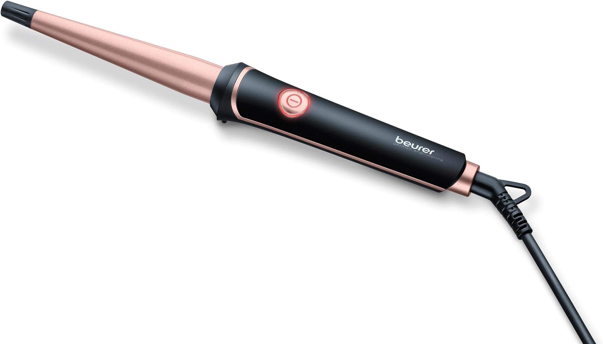 Beurer HT 53 Curling Iron with Heat Resistant Protective Glove for Styling Natural Curls