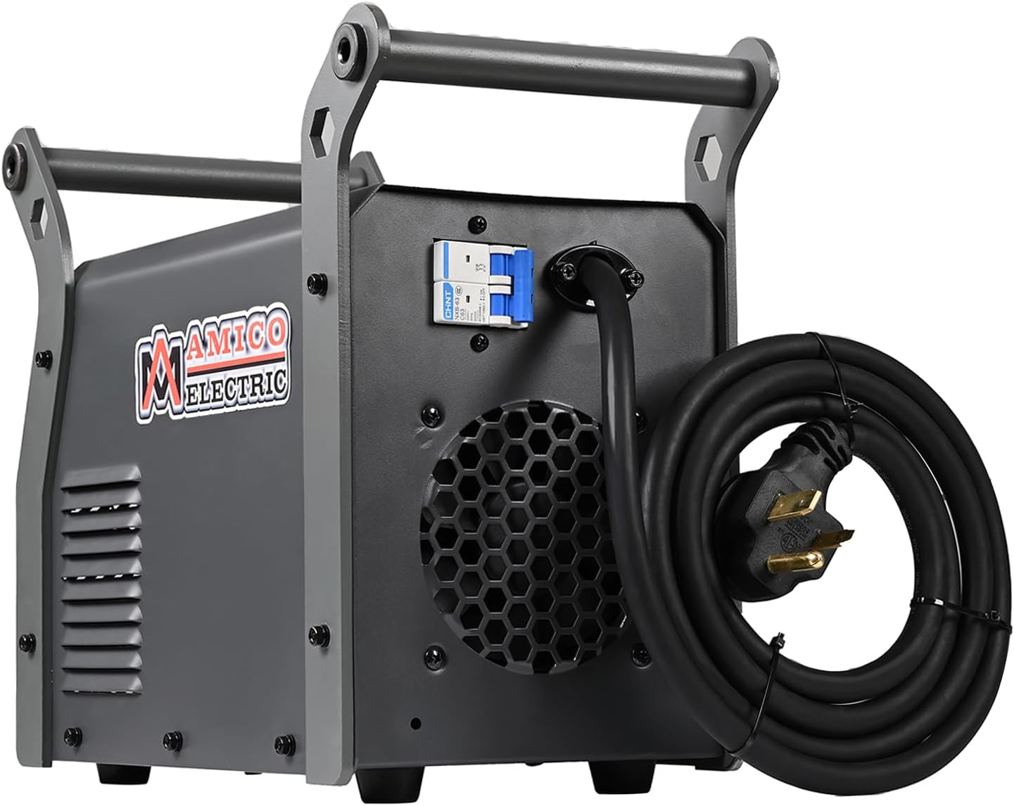 AMICO ARC-220, 220-Amp Professional Digital Stick/TIG Welder, 100-250V, 80% Duty Cycle, Compatible with All Electrodes: E6010, E6011, E6013, E7014, E7018, etc.