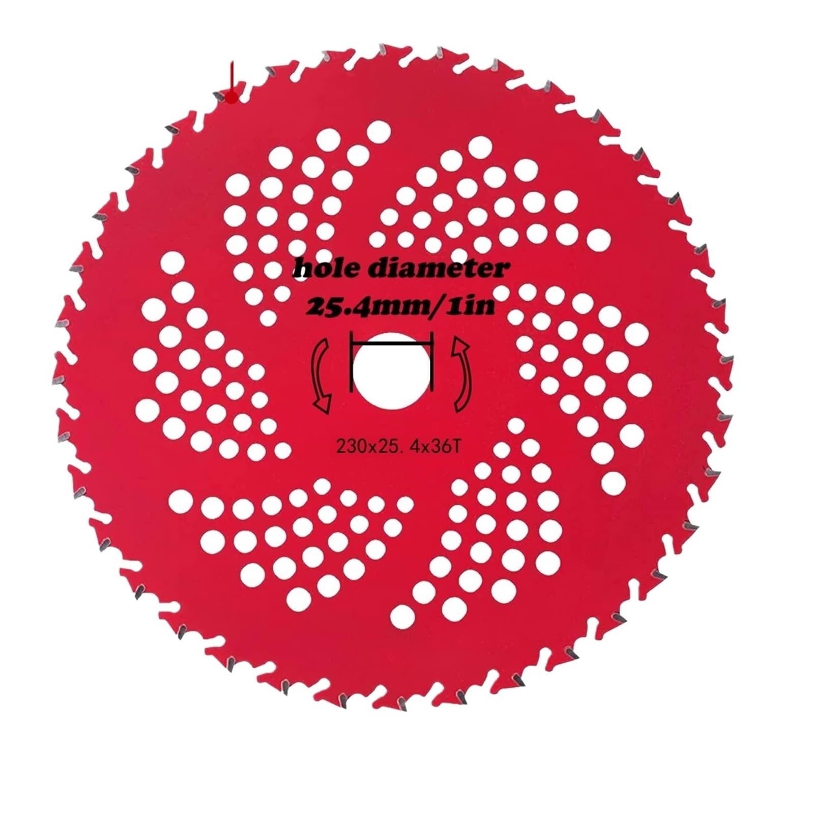 Cortadora De Cepillo De Acero Al Manganeso Con Punta De Carburo De 36 Dientes | Compatible con herramientas de granjero for el cuidado del césped, desbrozadora y cortadora de malezas(2PCS Set with Tool)
