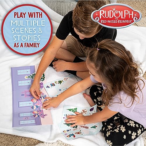 Kids Preferred 23148 Rudolph The Red Nose Reindeer Vinyl Sticker Playset thumb #4