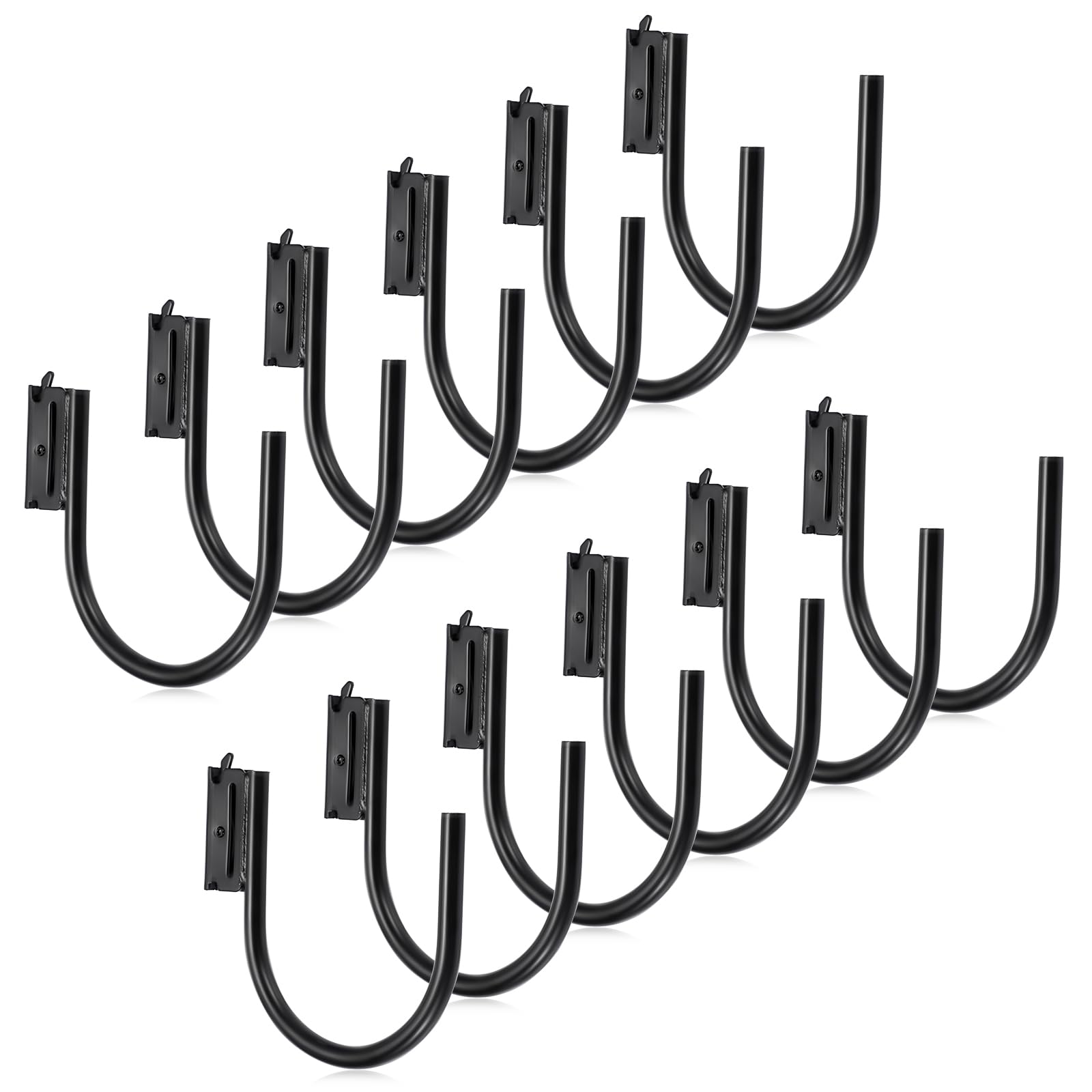 Crochets robustes en J IGNPION de 10,2 cm, fixations haut de gamme pour semi-camions et entrepôts