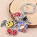 Modi Ladybug Cat Keychain Charm Pendant Kwami Tikki & Plagg