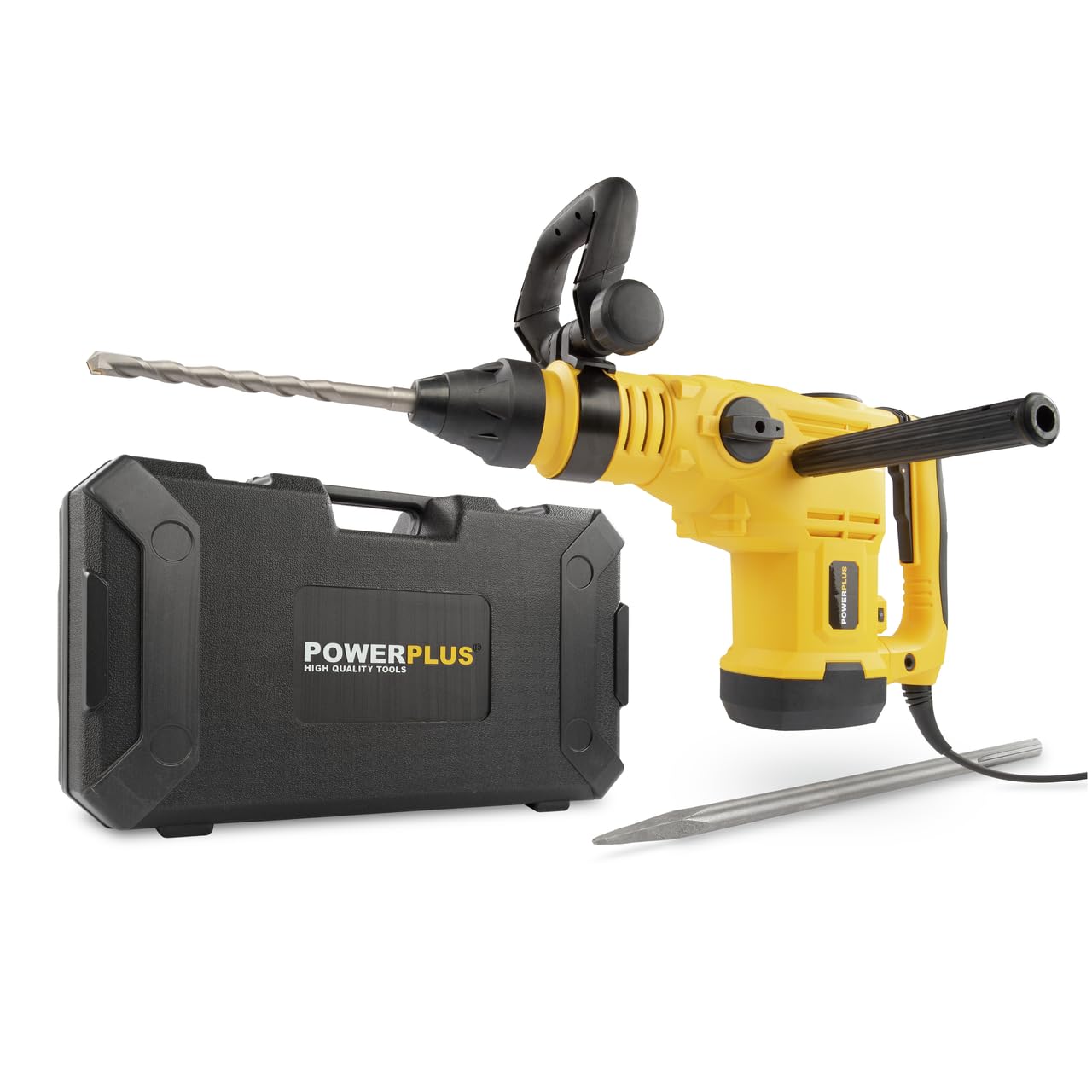 Powerplus POWX1190, marteau-piqueur électrique, 1600 W, 25 J, SDS Max