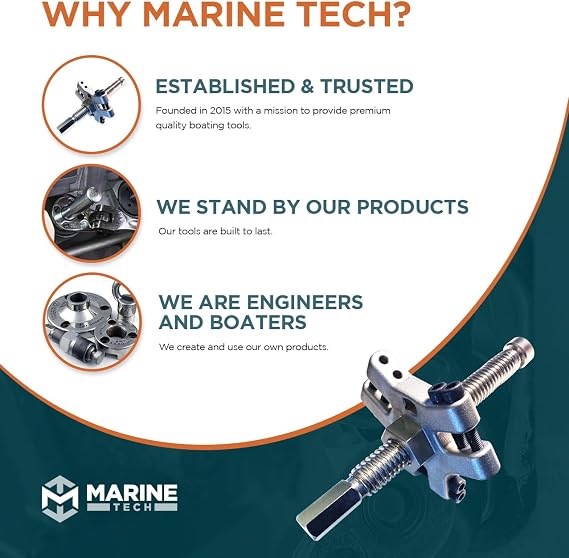 Marine Tech Tools Universal 3-Blade Outboard Propeller Puller AMT0066