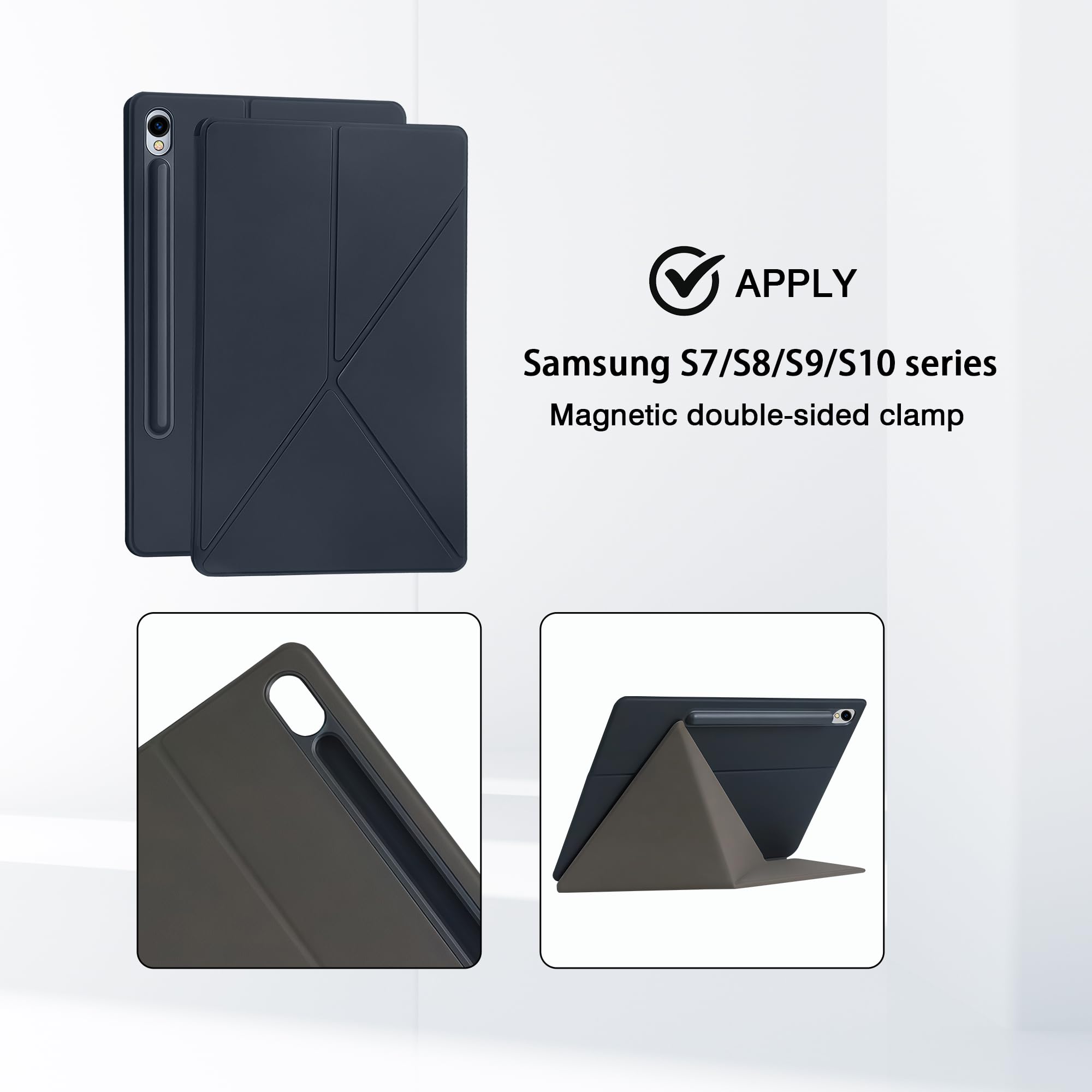 Amazon.com: Magnetic Case for Samsung Galaxy Tab S10 FE/S9 FE 10.9