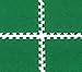 Displays2go 10â€™ x 10â€™ Interlocking Soft Turf Foam Mat Tiles â€“ Grass Green (TS10GNEC)