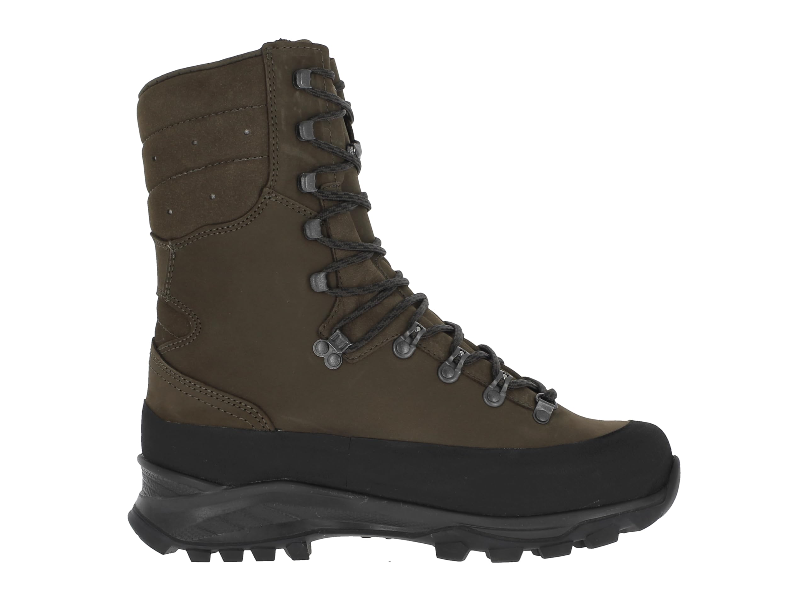 Hanwag Brenner Pro Wide GTX wasserdichte und stabile Jagdstiefel mit Nubukleder Obermaterial | Jagdschuhe | Trekkingstiefel | Nubukleder