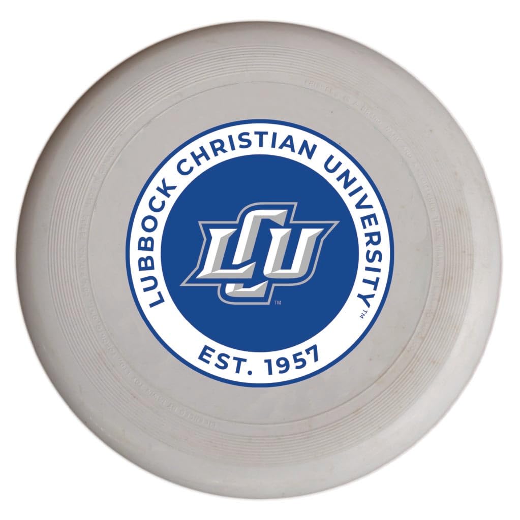 Lubbock Christian University Chaparral Frisbee Flying Disc Officially Licensed Circle Design