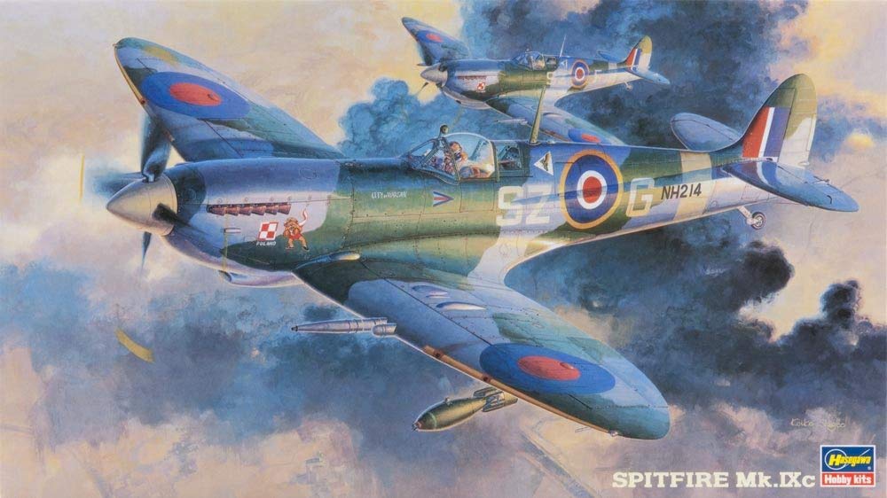 Amazon.com: Hasegawa Spitfire Mk.IXc 1/48 : Arts, Crafts & Sewing