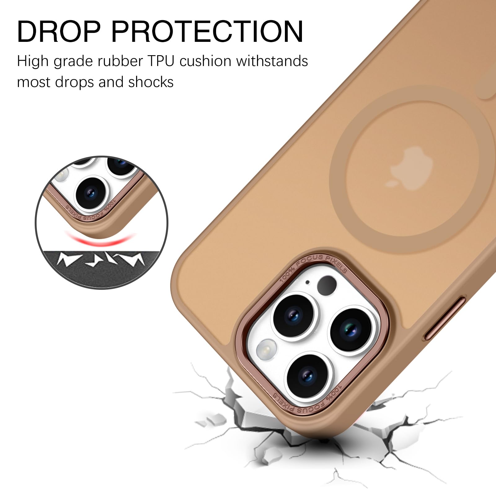 GaoBao Custodia Magnetica Per IPhone 16 Pro Max Con MagSafe