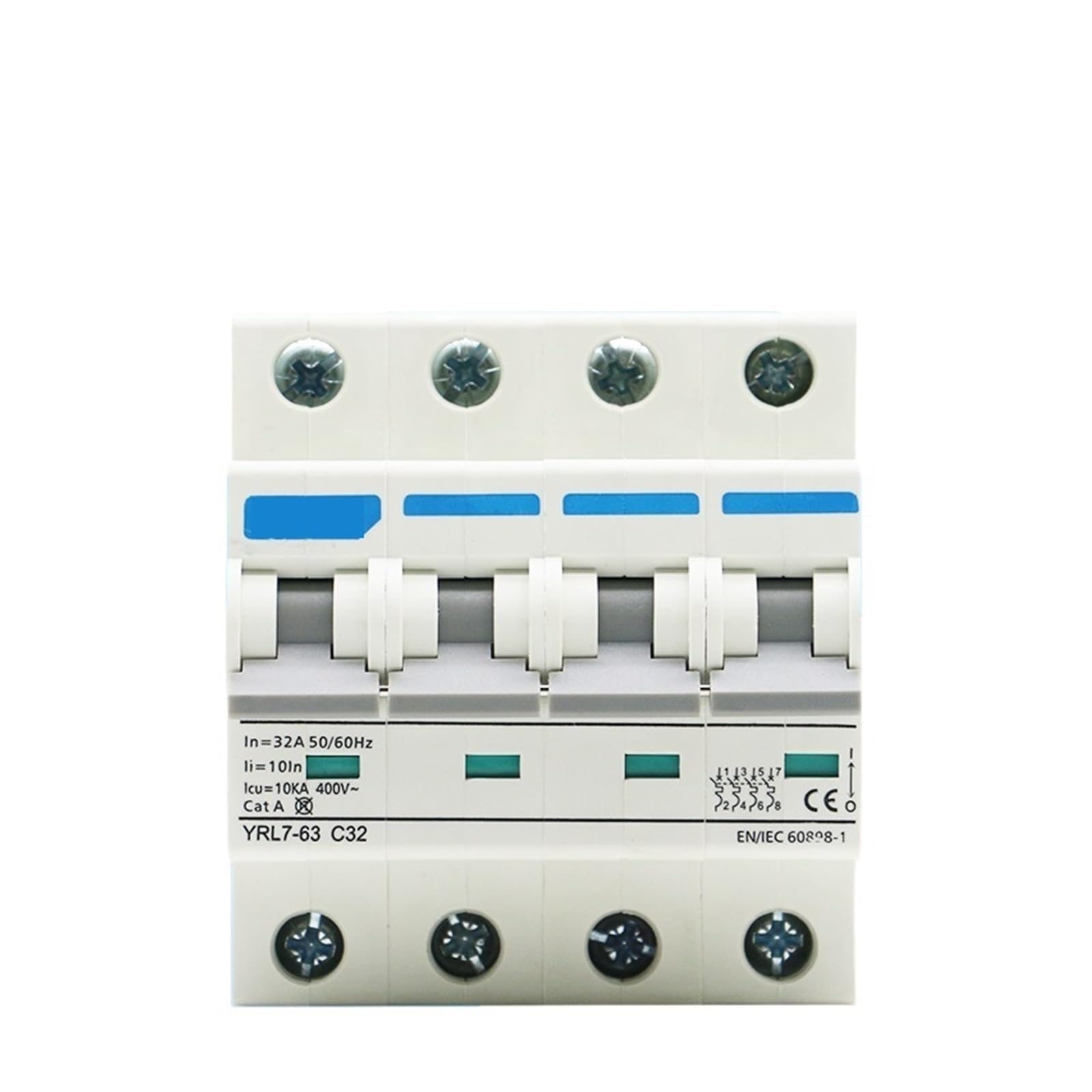 Petit disjoncteur de circuit YRL7-63 triphasé pour sécuriser une pompe à chaleur