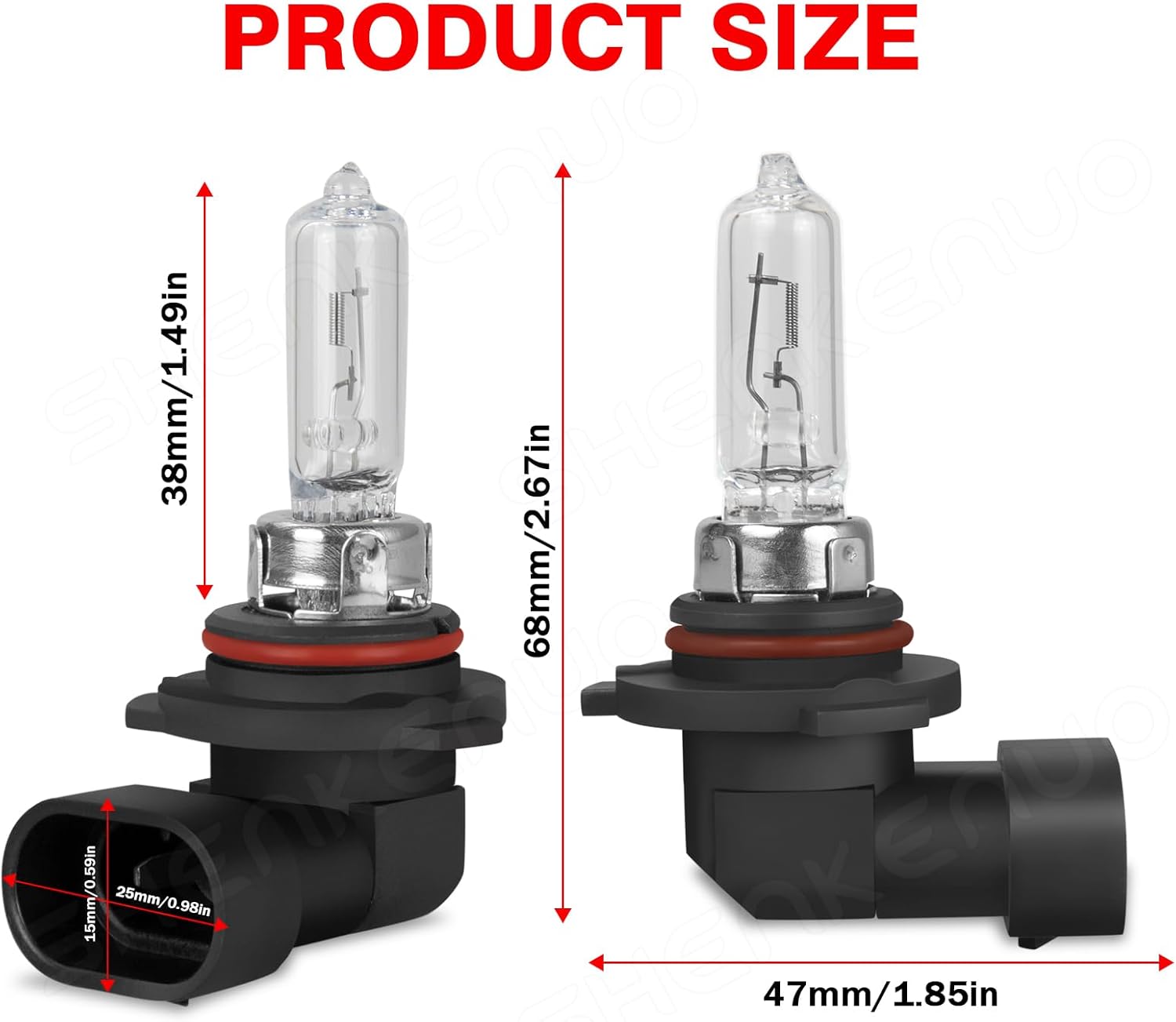 Fit for Outback 2010-2014 Halogen Headlight Bulbs,9005 High Beam + H7 Low Beam + H11 Fog Light Halogen Light Bulb Combo Replcement Bulb Kit, Plug and Play,Warm White,Pack of 6