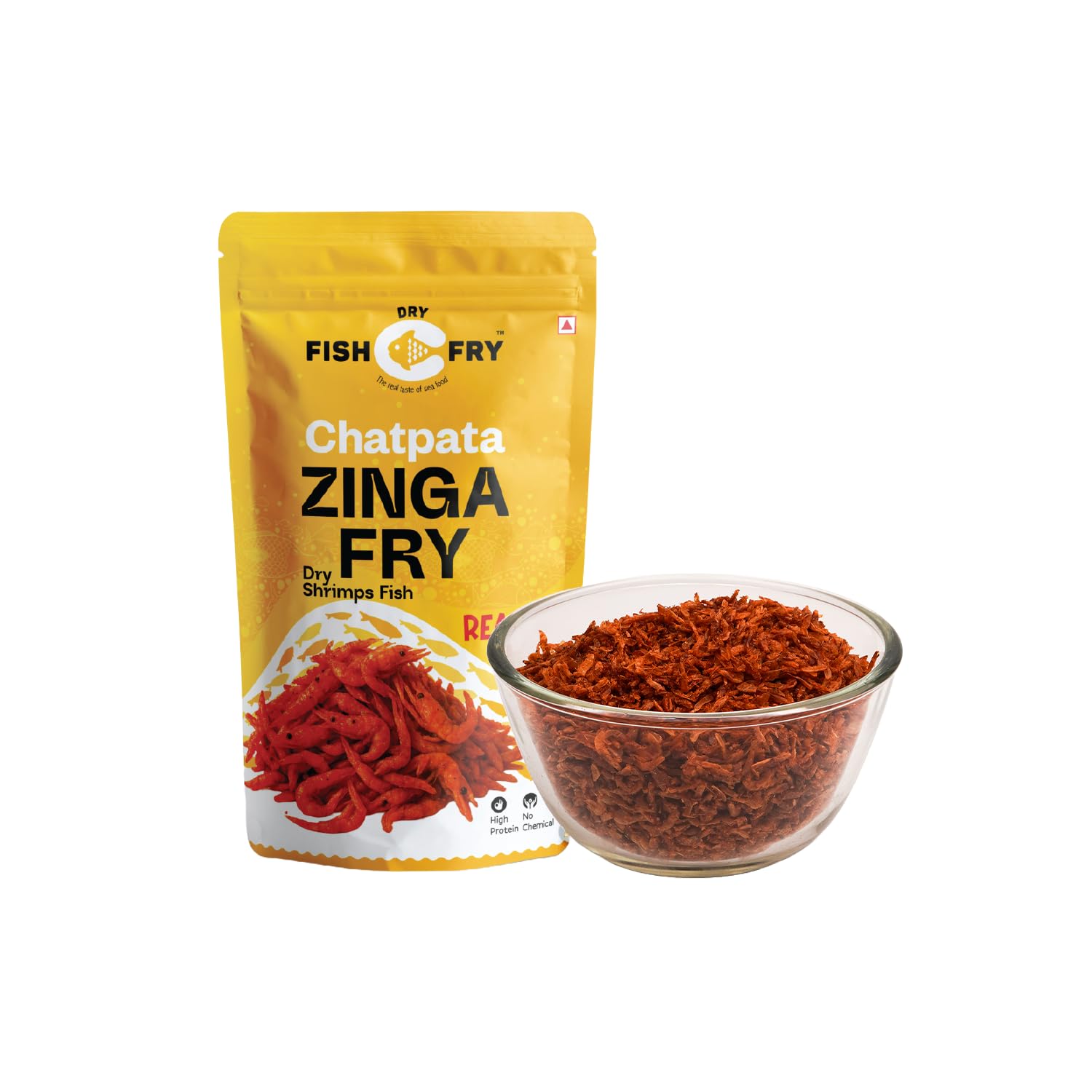 Dry Fish Fry Chatpata Zinga Fry – Crispy & Spicy Coastal Snack