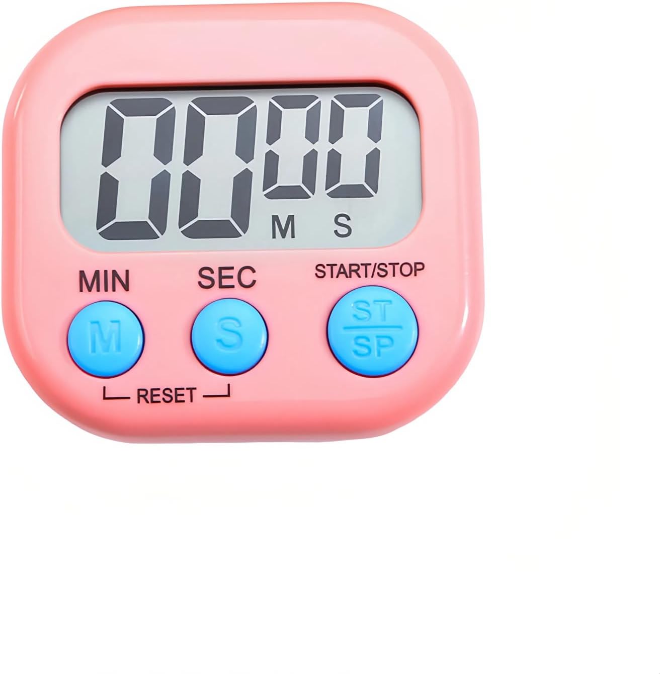 Multi-Function Electronic Timer, Learning Management, Suitable for Kitchen, Study, Work, Exercise Training(not Including Battery)-Green