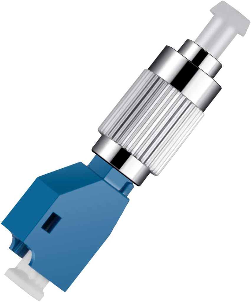 MSDADA Visual Fault Locator Adapter, Fiber Optic Connector, Single Mode 9/125um FC Male to LC Female Adapter for VFL Connector