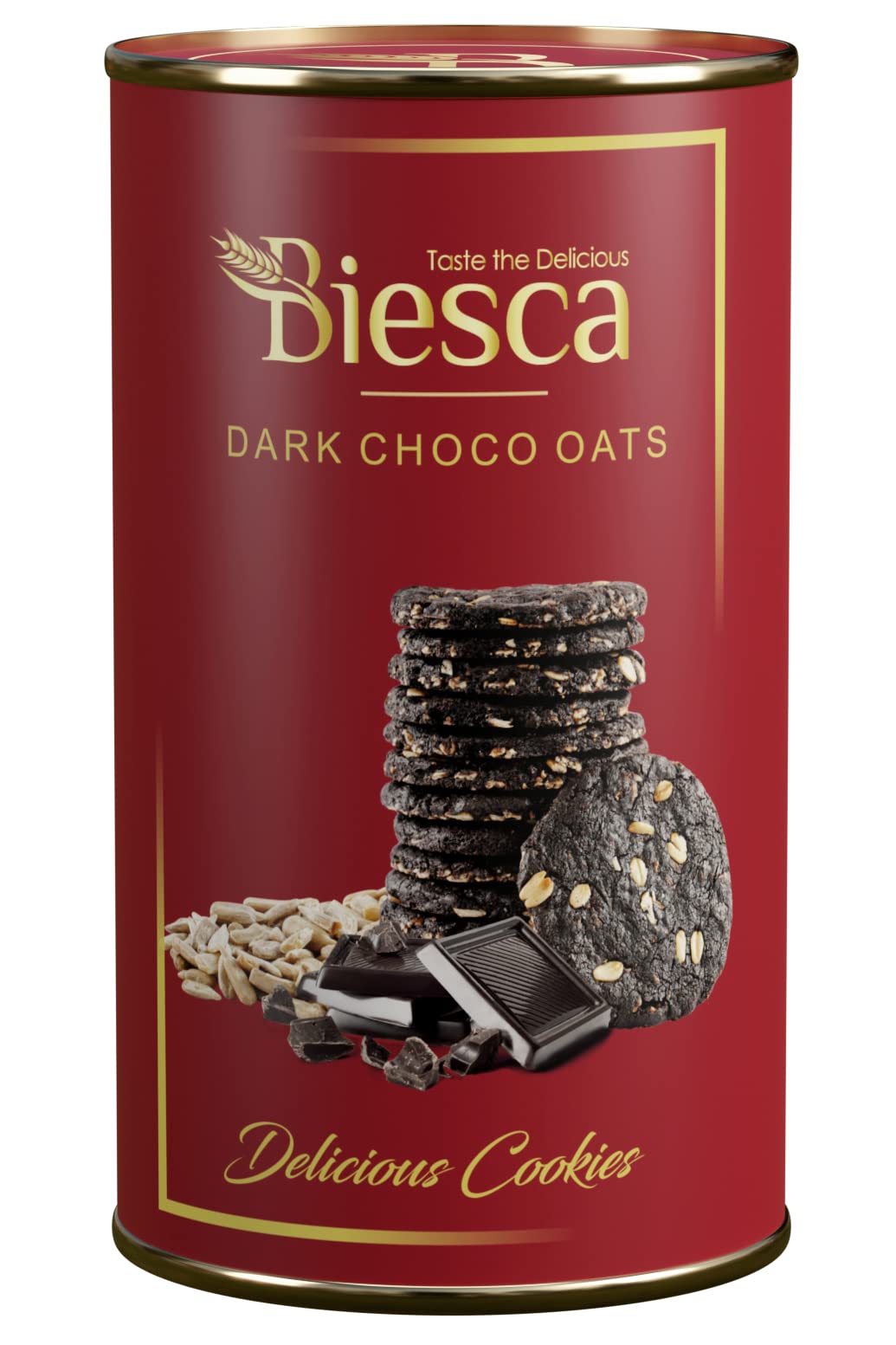 Biesca Dark Choco Oats Cookies with Jumbo Oats Butter and Choco Chips 160g, Premium Handmade Biscuit, No Maida, No Preservatives, Eggless (B0BV9YN859) Amazon Price History, Amazon Price Tracker