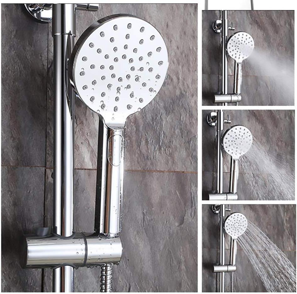 Shower Set Shower Set Intelligent Thermostat Temperature Control Shower Pressurized Shower Set Shower Nozzle Full Copper Faucet Water Supply Bathroom