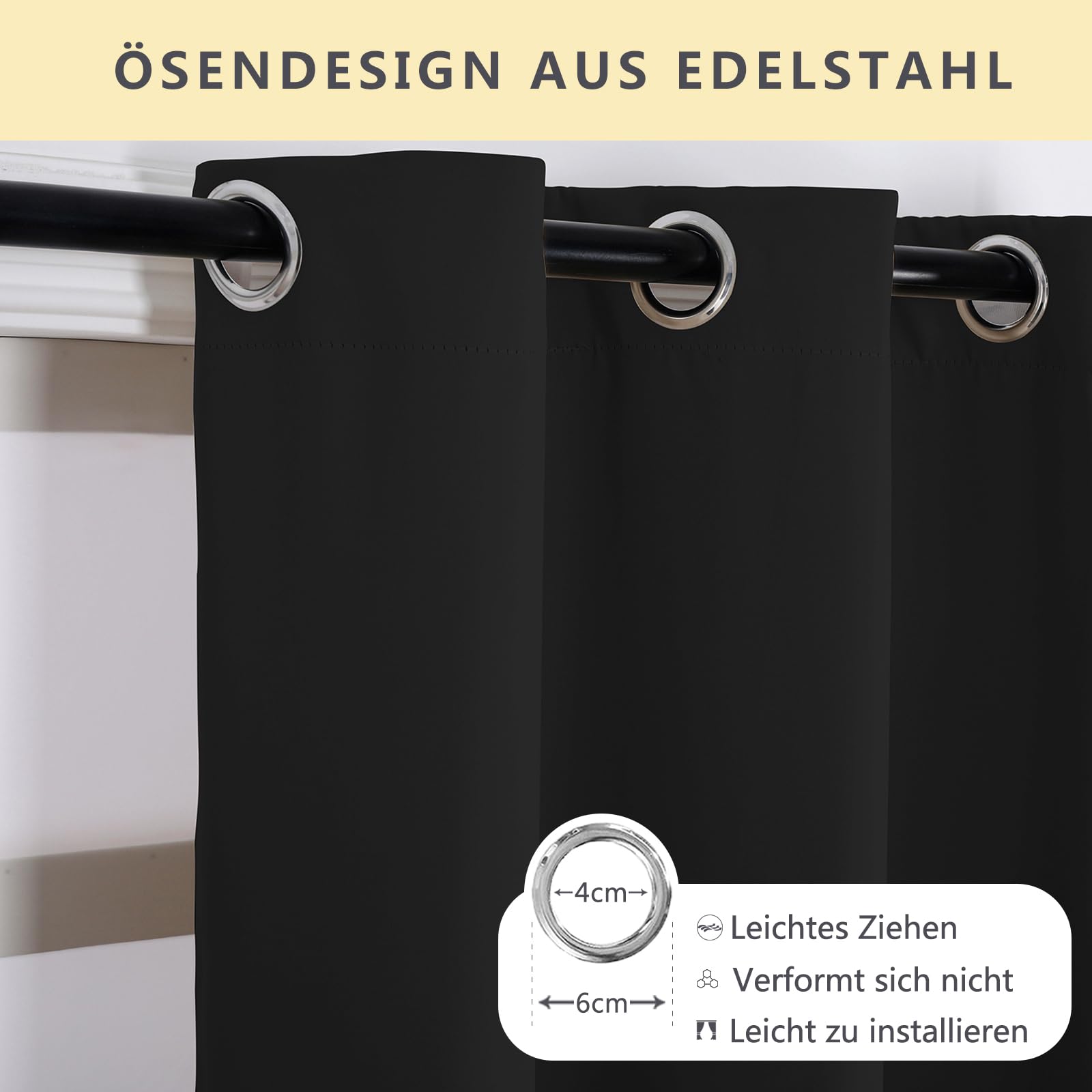 Blickdichte Gardinen 100x100cm – Thermovorhang In Lavendel, 1er Set
