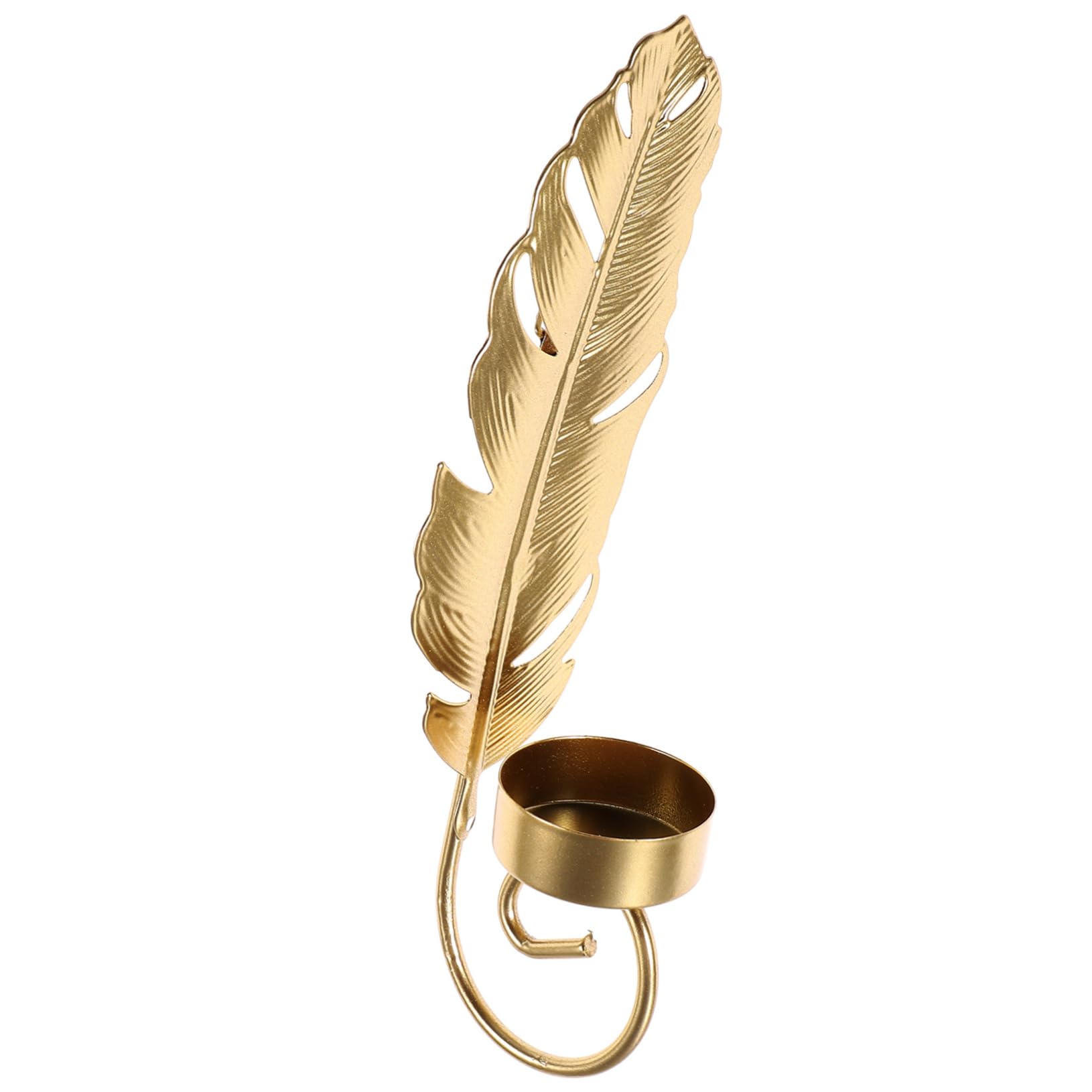 RORPOIR wall hanging Candle decorate nordic wall lamp candle stands iron small tea vintage decor Pillar wrought iron household candlestick wall candle holders props Wall-mounted