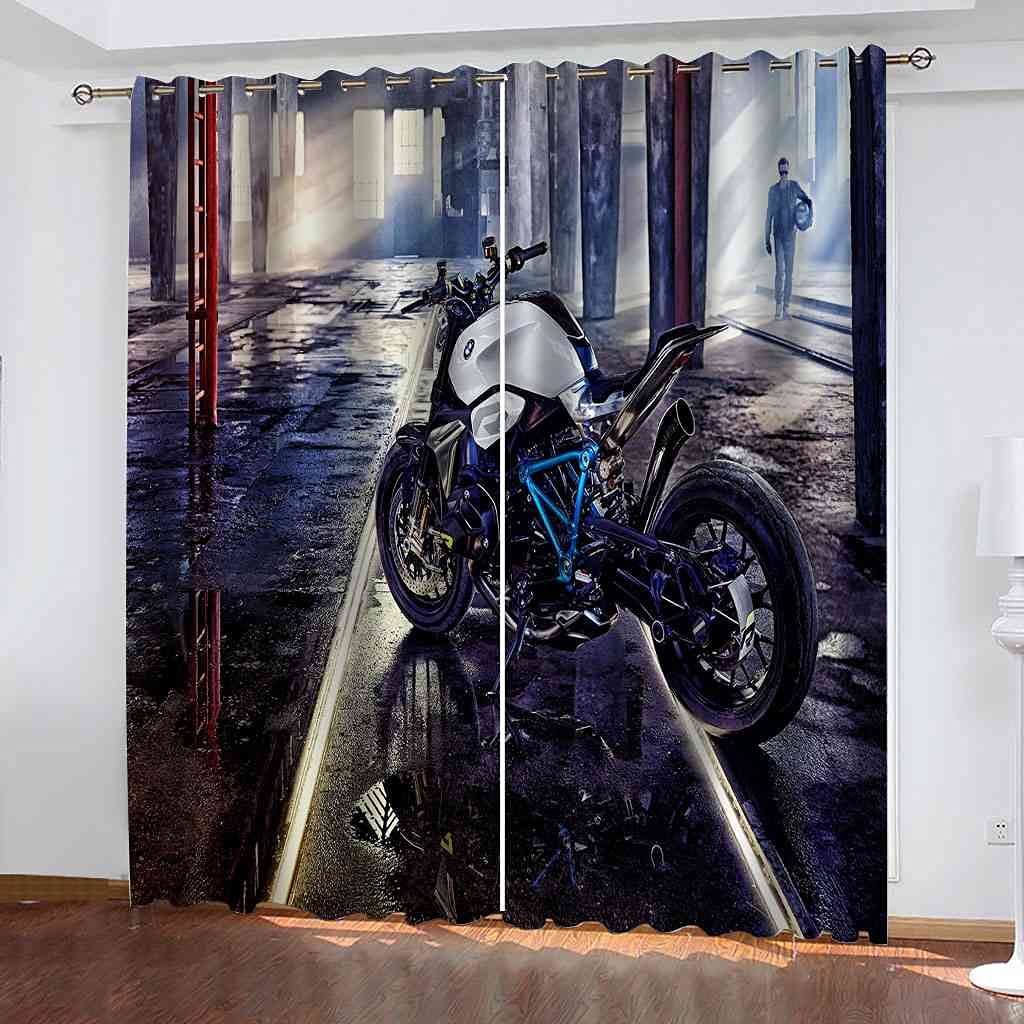 Rideaux occultants isolants thermiques et phoniques 3D superbike