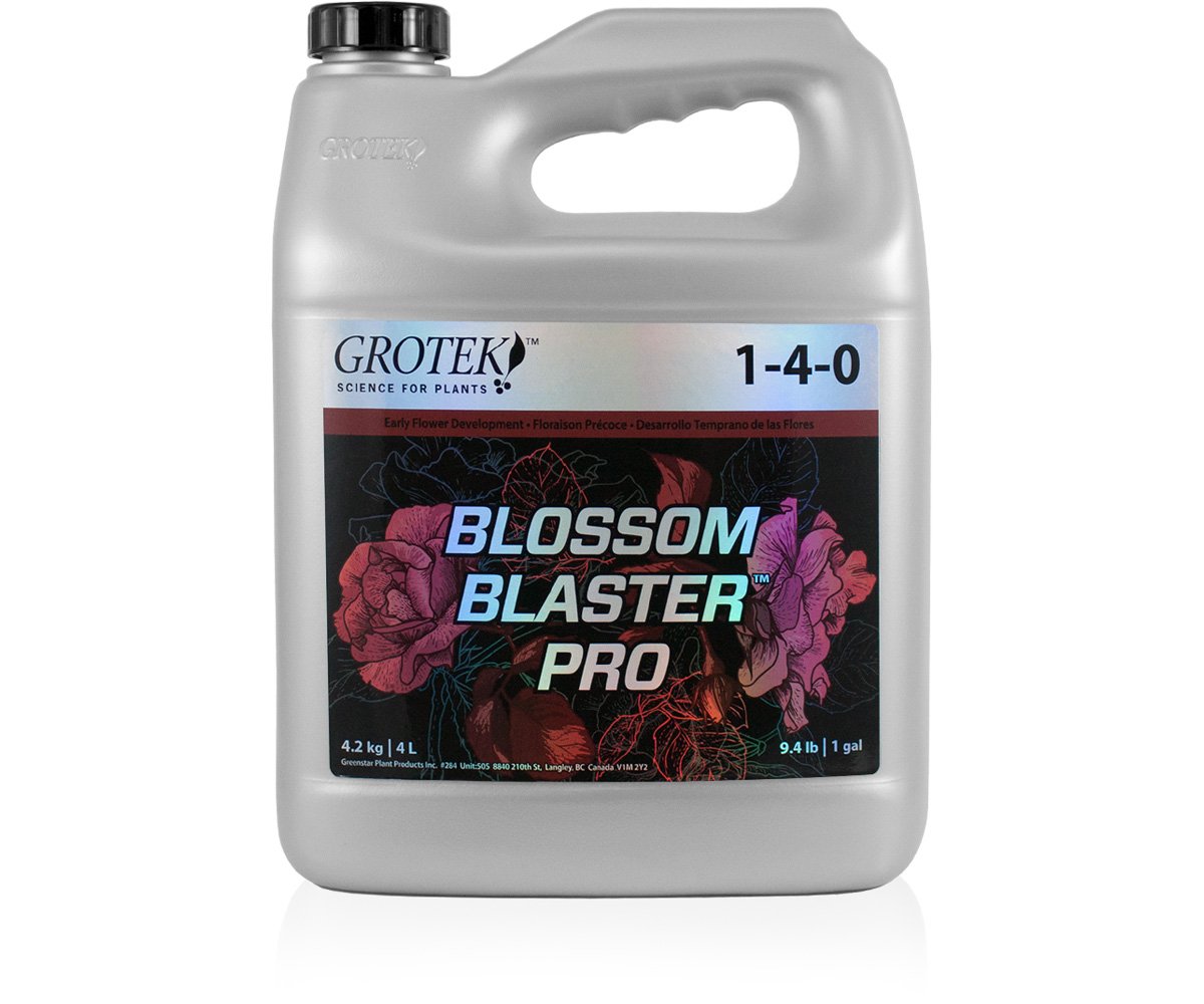 GrotekGTBBPRO4L Hydroponic nutrients, Black