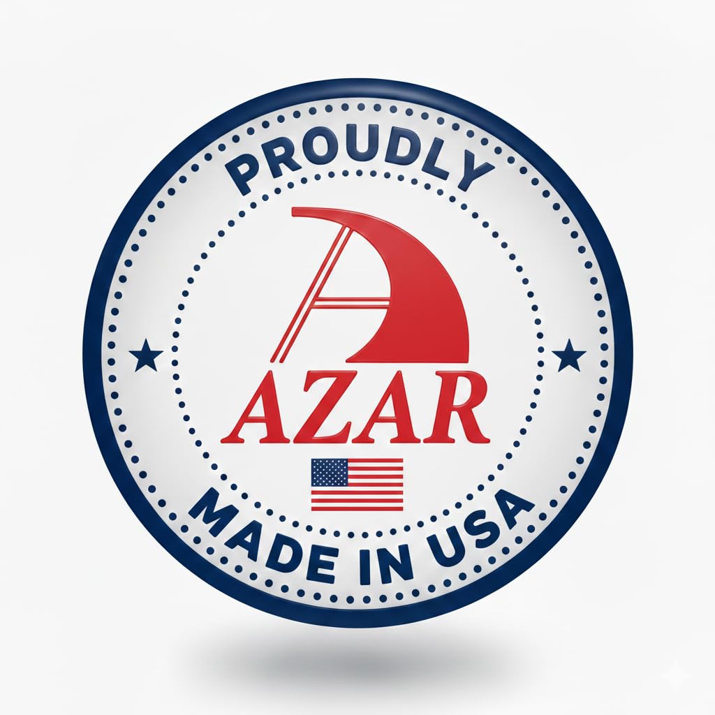 Azar Displays 250055-SMK - Soporte de plástico para archivos de pared con ventosas, color ahumado, paquete de 4