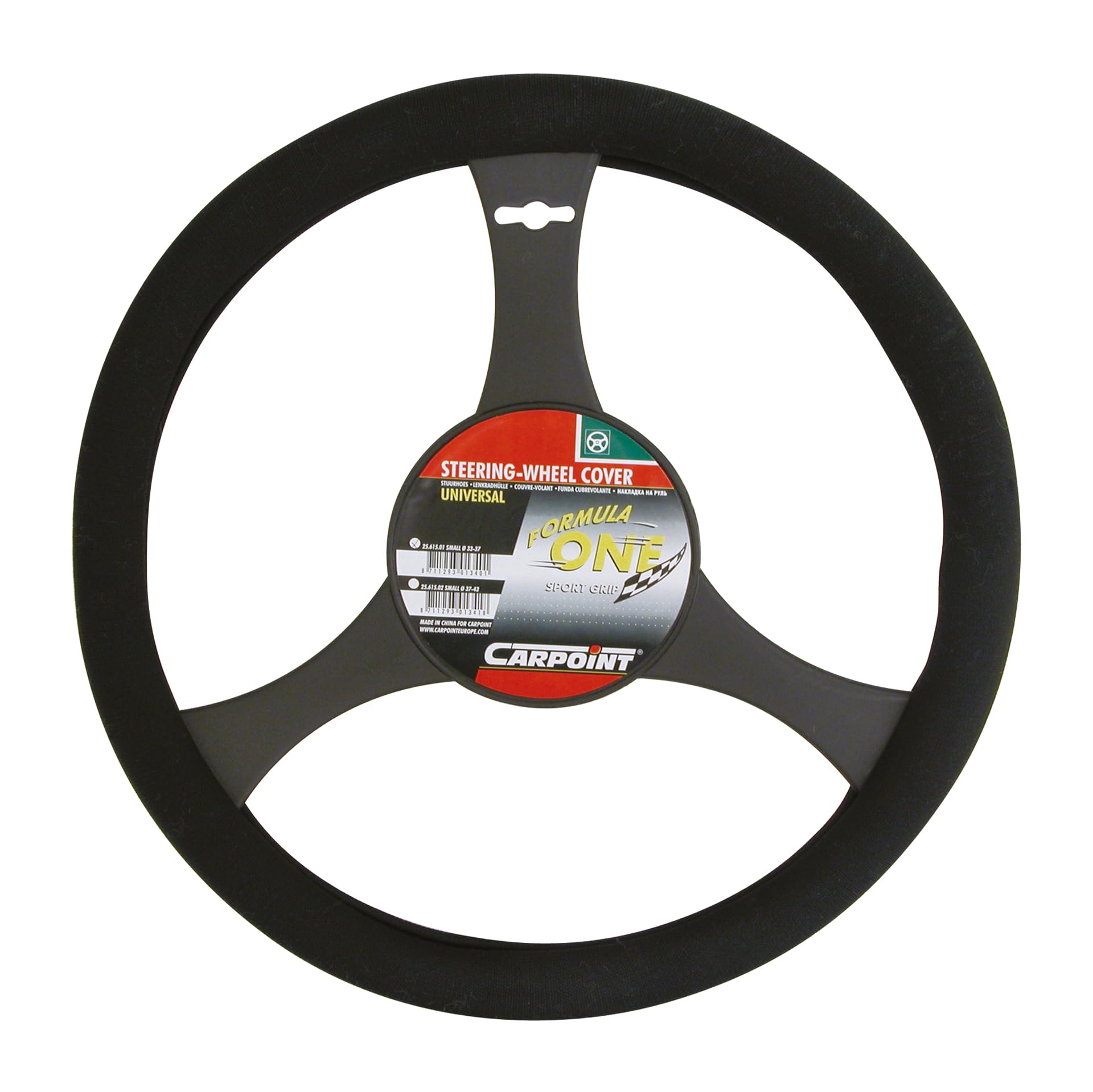 Carpoint 2561501 Steering Wheel Cover 33-37 cm