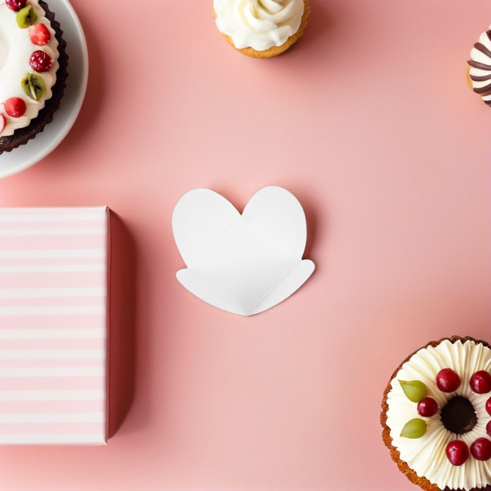 4 Sets Schokoladenpapier-muffinförmchen Schokoladenförmchen Pappbecher Zum Verpacken Von Süßigkeiten Partydekorationen Hochzeitsgeschenke 200 Stück * 4