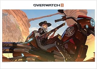 Overwatch 2 Ash A3 Matte Poster