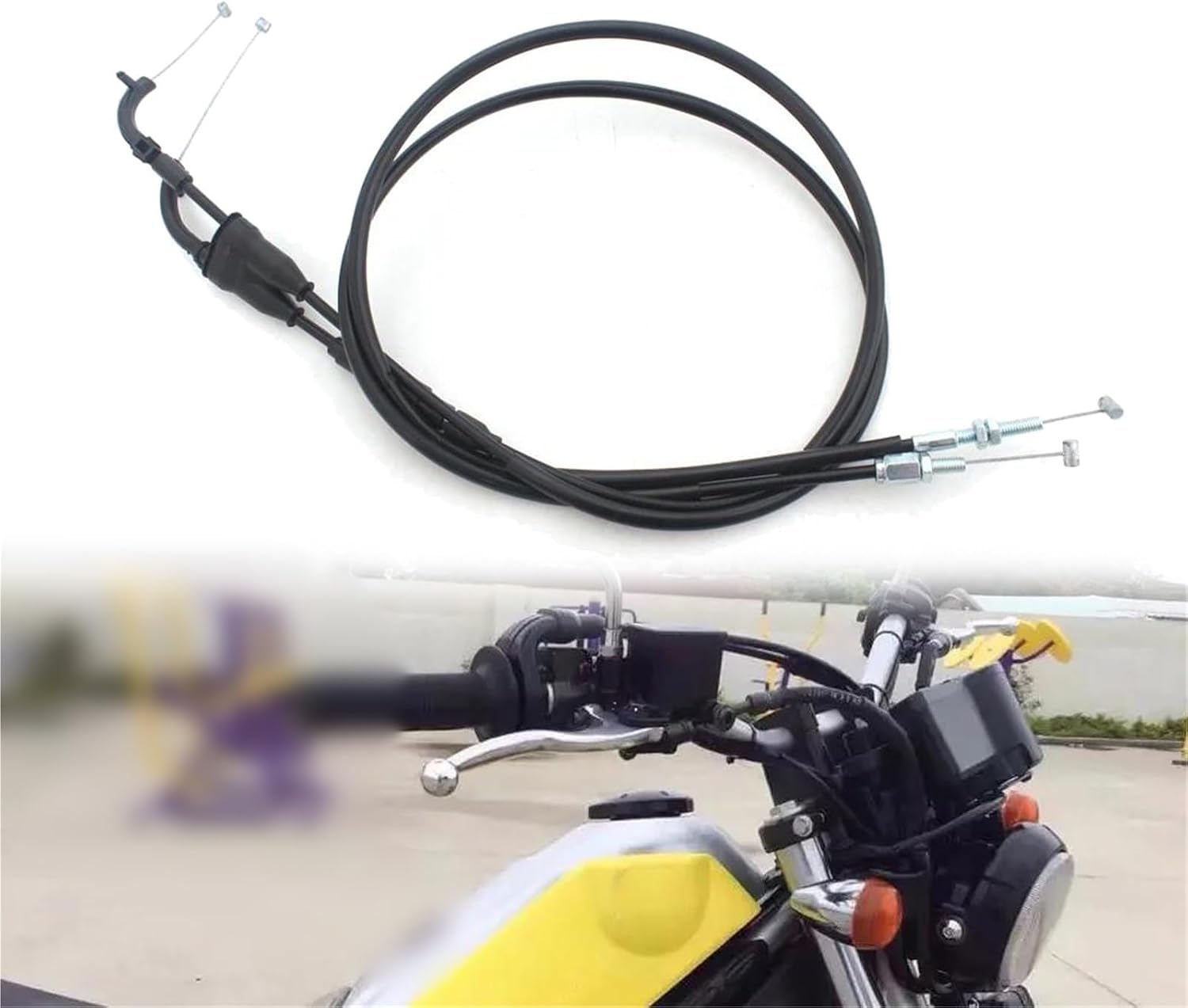 YAMAHA XT250/XT350/TT350 84-00年 デコンプケーブル : 輸入パーツ専門