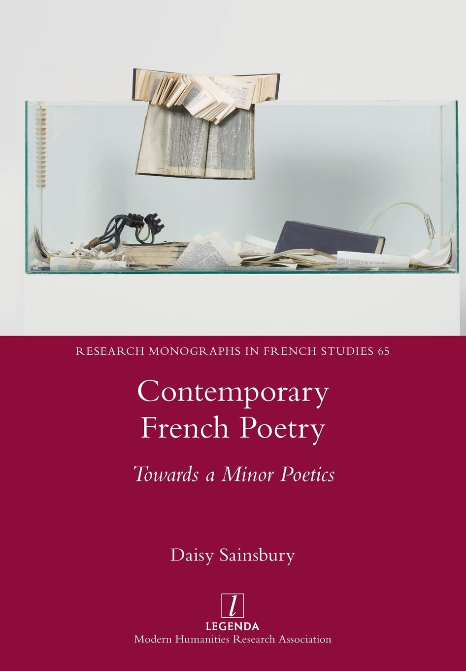 Contemporary French Poetry: Towards a Minor Poetics: 65 (Research Monographs in French Studies)