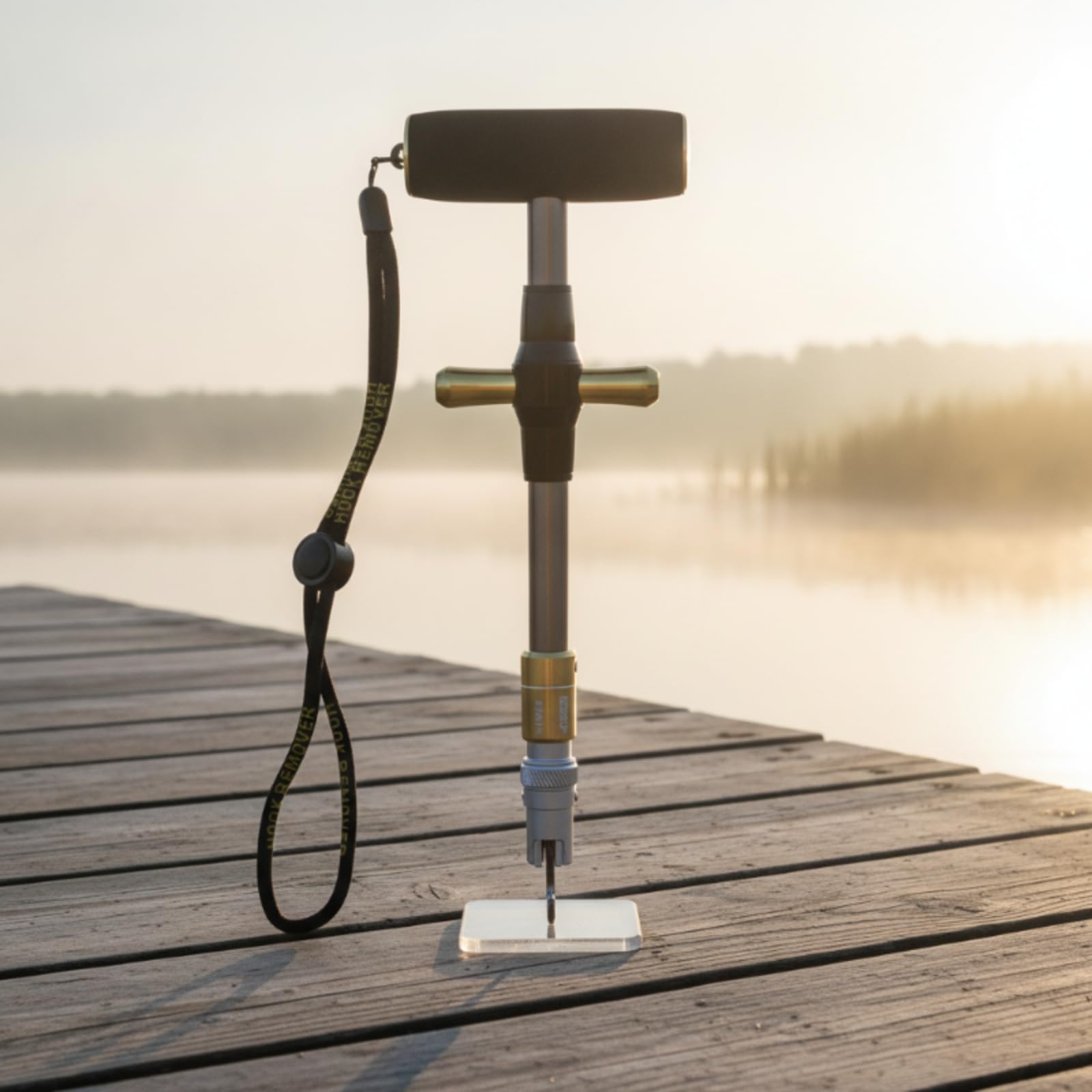 Amagogo Rimuovi Ami da Pesca Rimuovi Ami Strumento Pinza Disgorgante Accessorio con Manico Ergonomico Presa Umida Antiscivolo Sgancio Rapido a una Mano, Red