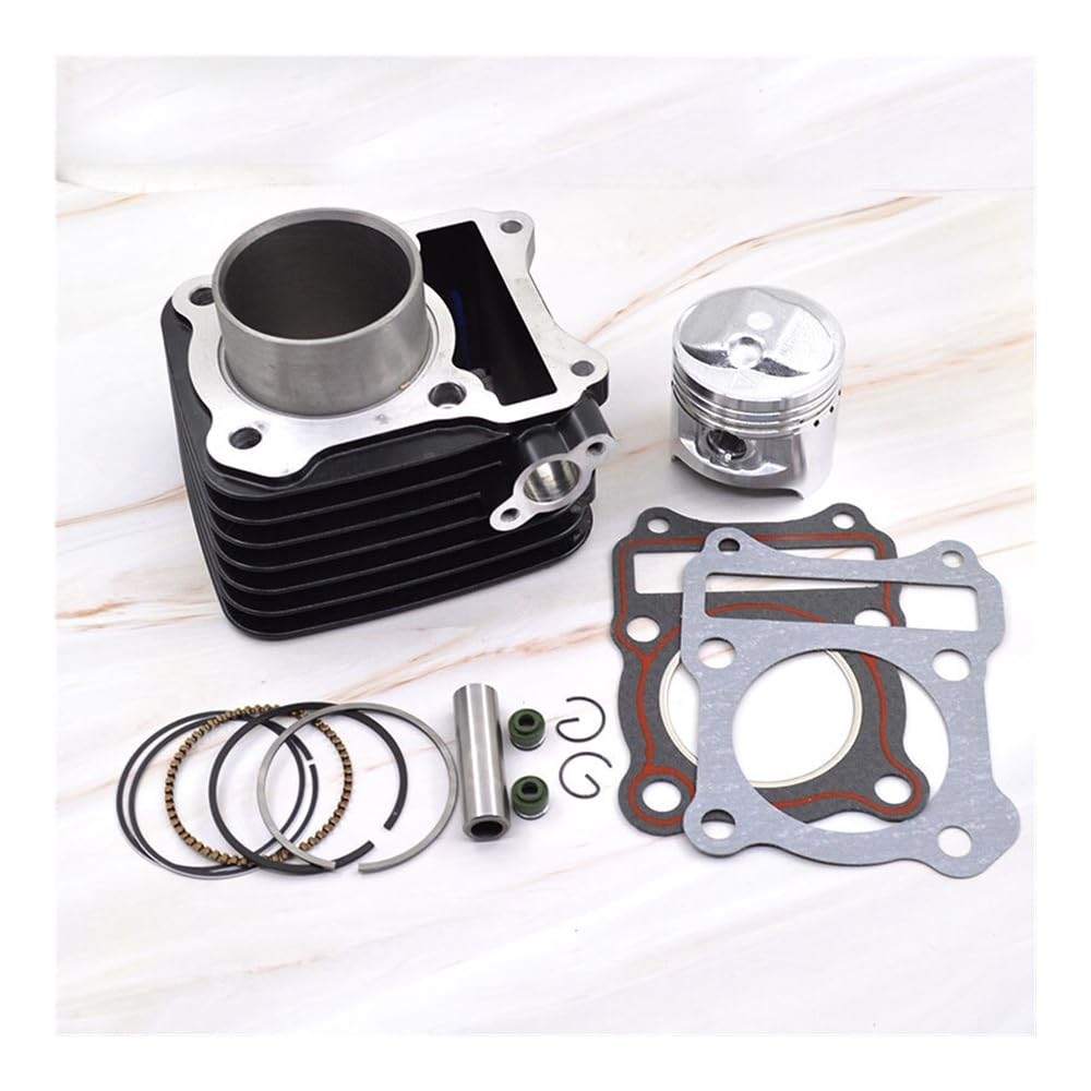 Kit reconstruction cylindre piston 57mm noir contre perte de puissance - 7