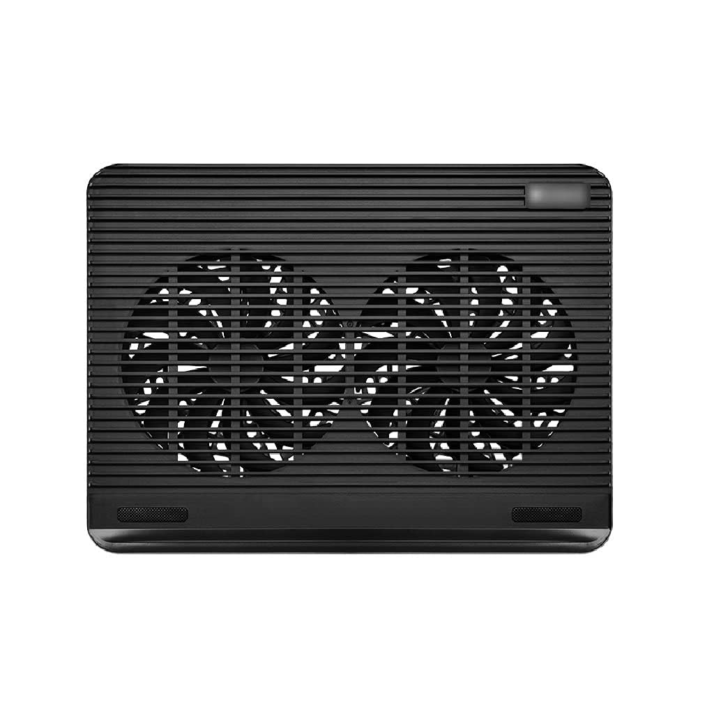 laptop cooler ventola portatile pc Raffreddamento per laptop da gioco Dispositivo di raffreddamento per notebook con doppia ventola con doppia USB
