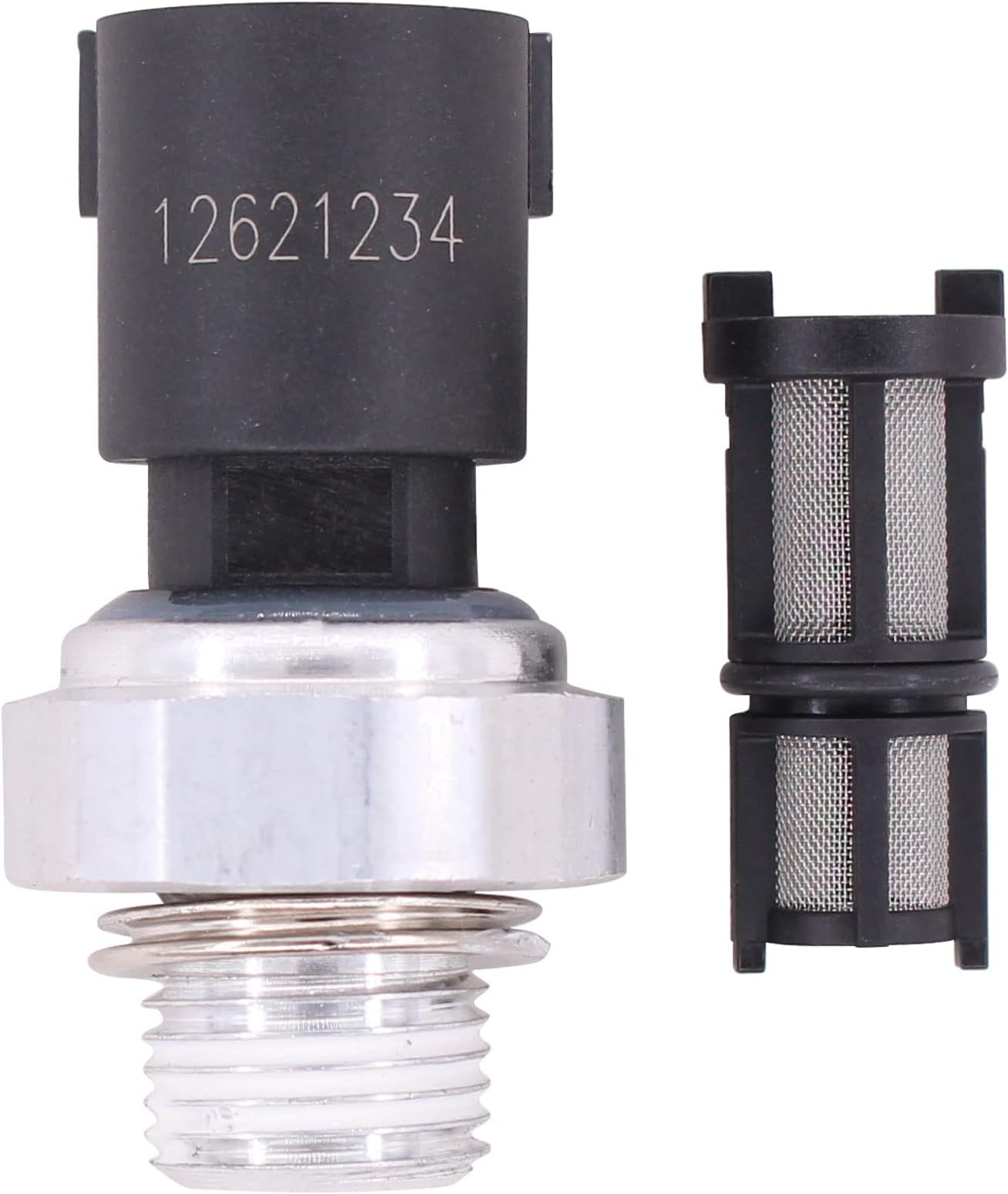 XtremeAmazing Engine Oil Pressure Sensor Switch with Filter for CTS Escalade Avalanche Camaro Trailblazer Impala Canyon Yukon XL H3 Suburban Tahoe Express Silverado Savana Sierra 1500 2500 3500