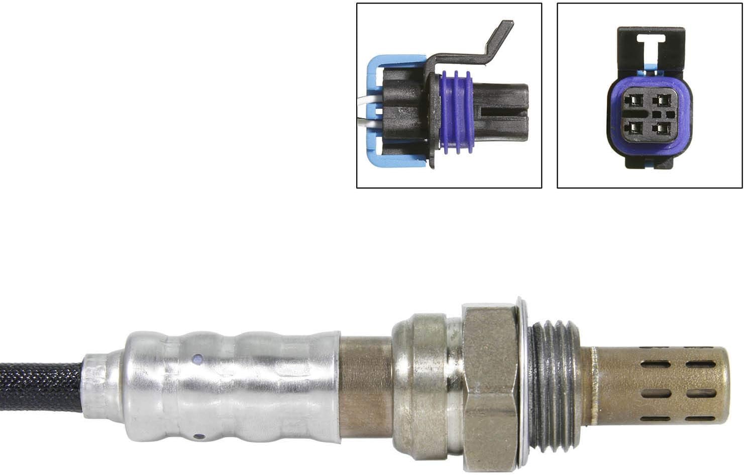 Maxfavor 4Pcs O2 Sensor Oxygen Sensor Set Replacement for 2007 Chevy Silverado Suburban 1500 Tahoe Avalanche Upstream and Downstream O2 Sensor 234-4337 x2 234-4112 x2 02 Sensor