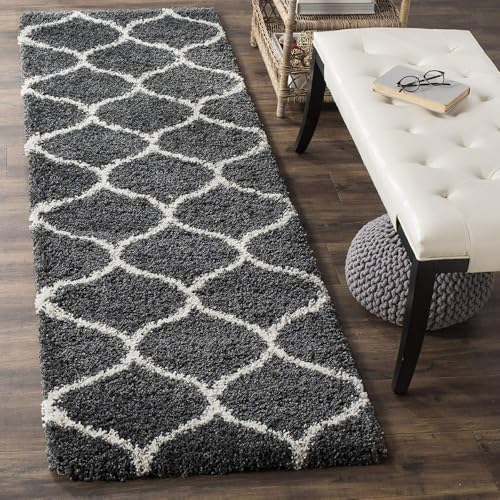 Image of 2x4 feet Soft Runner Rug for Living Room and Bedroom, Modern Indoor Floor Carpet with Non-Slip Backing, Comfortable Decorative Home Decor Rug, Easy Clean & Durable- (Grey M, Rectangular)
