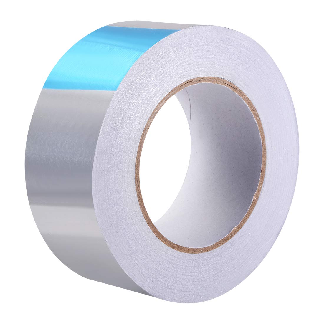 Nastro per ufficio resistente al calore, nastro adesivo in foglio di alluminio ad alta temperatura, 25 mm x 50 m (50 m x 50 mm)