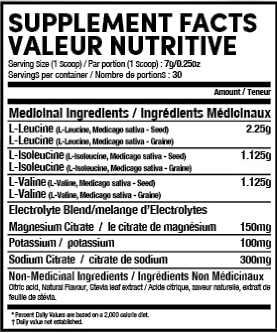 Miniatura 4 de TruMe - Polvo natural BCAA con electrolitos - Suplemento vegano después del entrenamiento - Sandía agria - Polvo de electrolitos potente sin azúcar