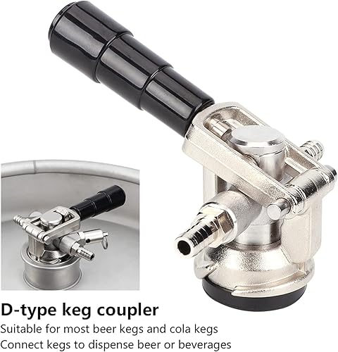 Miniatura 3 de Fydun D Type Less Steel Beer Keg Connector Keg Dispenser Equipment With Pressure Reducing Valve Wide Range Of Uses