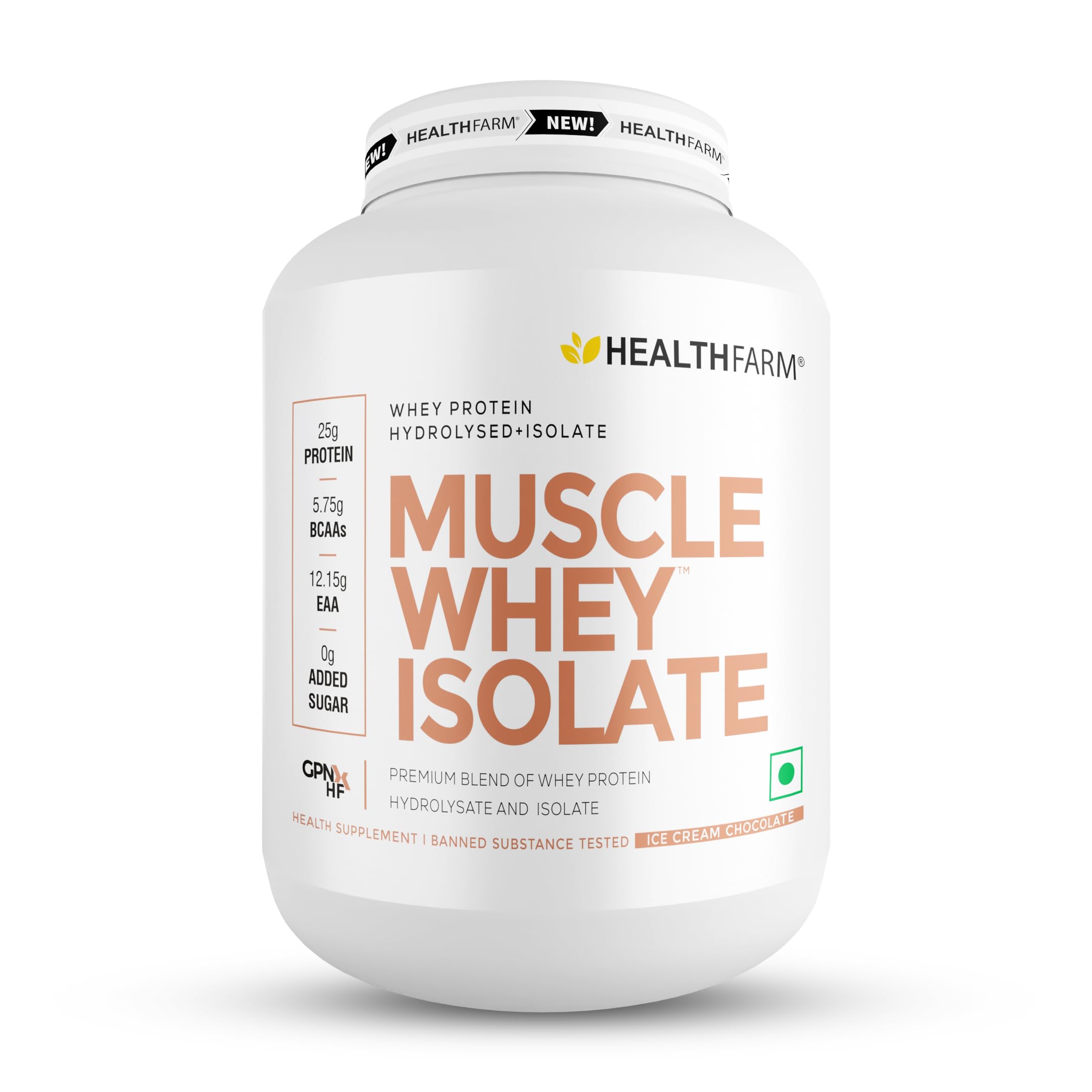 See full amazon price history chart for Healthfarm Muscle Whey Isolate Protein Powder, 100% Pure Whey Isolate with Lab tested for Purity (Ice Cream Chocolate, 2kg) Healthfarm Muscle Whey Isolate Protein Powder, 100% Pure Whey Isolate with Lab tested for Purity (Ice Cream Chocolate, 2kg) (B0CQ7TZNV2) Amazon Price History, Amazon Price Tracker
