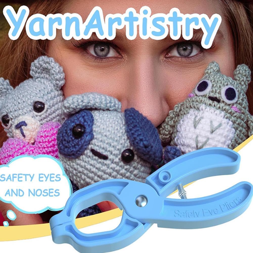 Kit 752 Pièces Yeux Et Nez De Sécurité Colorés 5-14 Mm - Accessoires Plastique Pour Amigurumi, Poupées Crochet, Ours En Peluche DIY