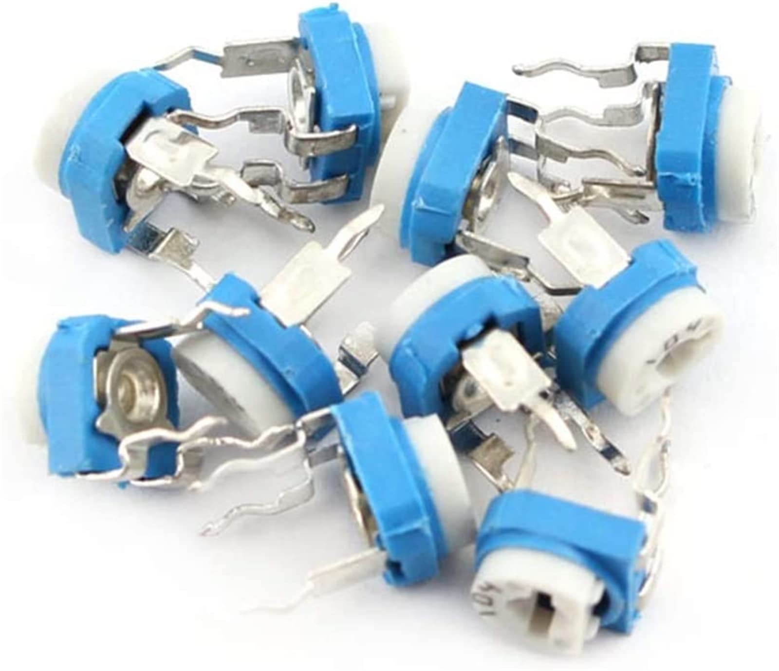 Accesorios de bricolaje Potenciómetro 150 piezas RM065 Kit de potenciómetro de ajuste 100/220/470/1K/3.3K/4.7K/10K/20K/30K/47K/100K/200K/300K/500K/1M ohm RM-065 Potenciómetro Componente